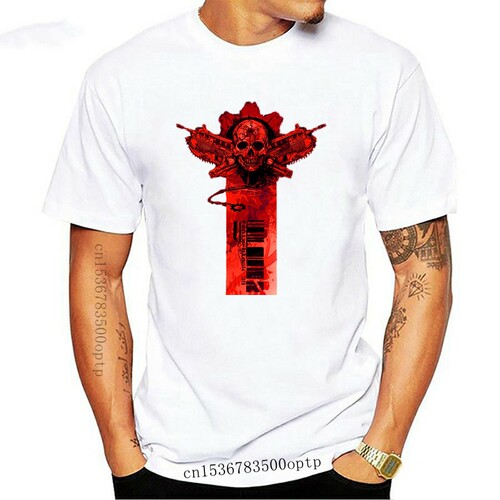 New Men T Shirt Gear of war symbol black war tshirts Women T