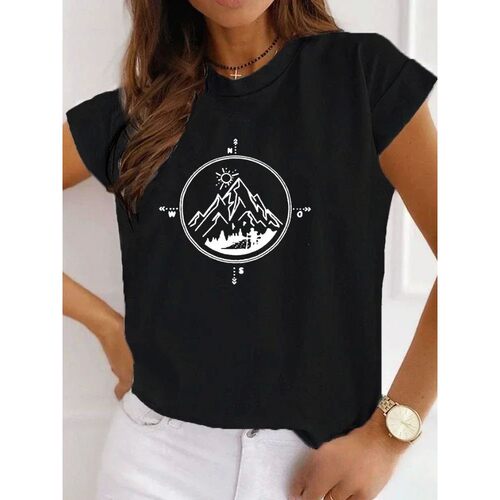 Trendy Casual  90s Vintage Clothes Hiking Mountain Adventure