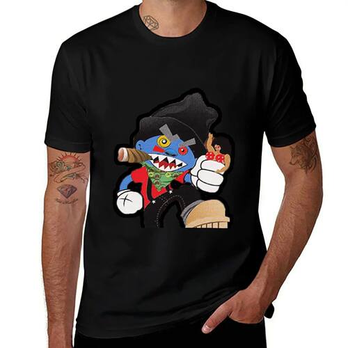 Red is Wild T-Shirt summer 2025 anime stuff quick drying men