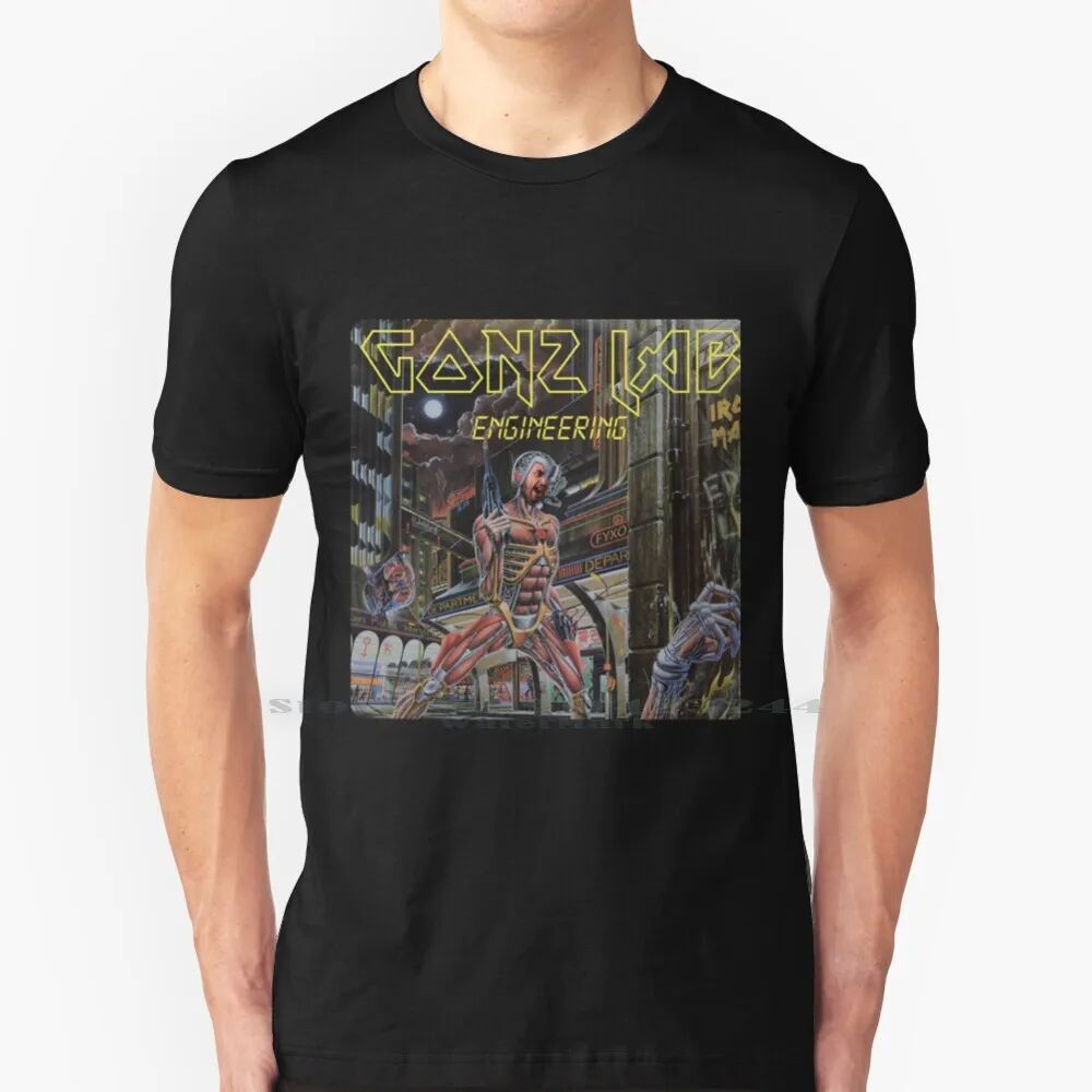 Gonz Lab-Somewhere In Time 100% Cotton T Shirt Tee Short Sle图片