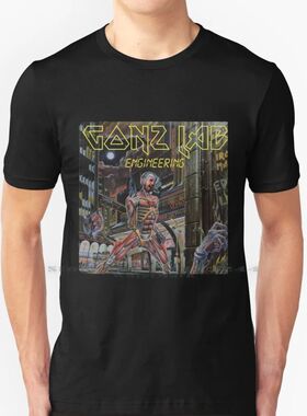 Gonz Lab-Somewhere In Time 100% Cotton T Shirt Tee Short Sle