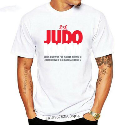 New Judo Know  Tee Shirt For Man Geek Tee 100% Cotton Tees P