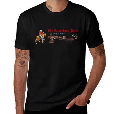 Canterbury Tales Wife Bath T-Shirt basketball graphic tees C