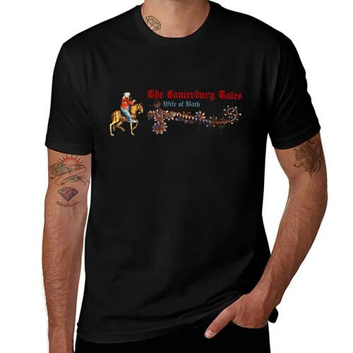 Canterbury Tales Wife Bath T-Shirt basketball graphic tees C