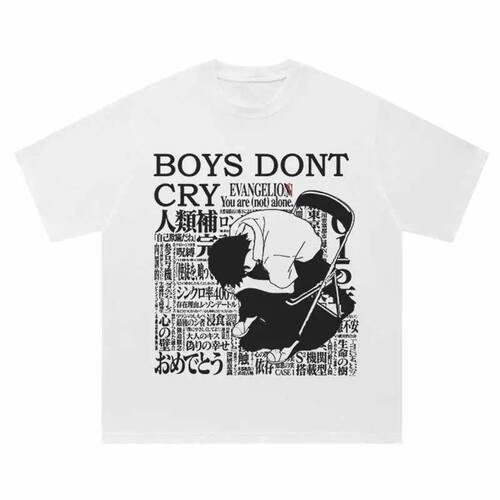 Summer Casual Short Sleeve New Century Gospel Warrior Printe
