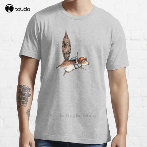 New Skydiver Squirrel Skydiving Adventure Design T-Shirt Cot