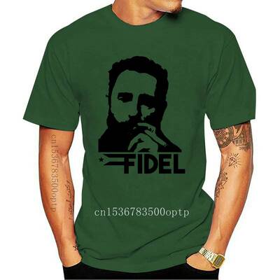 New O-Neck Tee Shirt Adults Casual Tee Shirt Fidel Castro T-