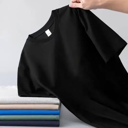 Casual Couple Short Sleeve T-shirt Men's Summer Inner Round