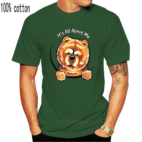 Harajuku Stylish Chow Chow Its All About Me T Shirt Boy Casu