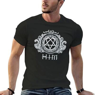 New HIM - BAND t-shirt t-shirt for a boy aesthetic clothes c