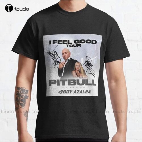 Pitbull I Feel Good Tour Classic T-Shirt Pitbull Singer Gym?