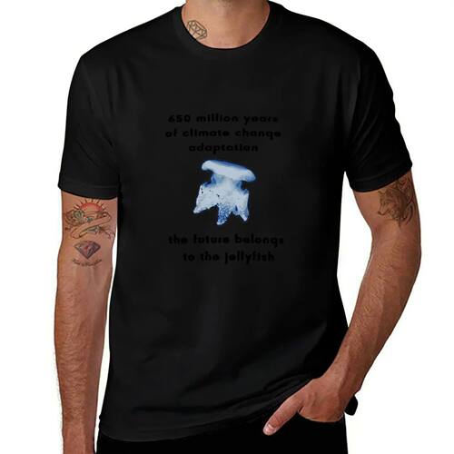 Climate Change Adaptation Jellyfish T-Shirt topping graphic