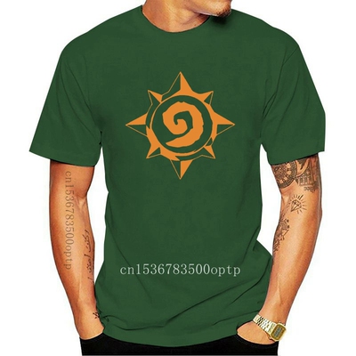 New Hot Selling 100 % Cotton Tee Shirts Men's Hearthstone Sh