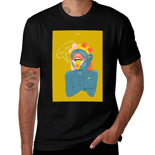 Big mouth T-Shirt shirts graphic Blouse summer 2025 T-shirts