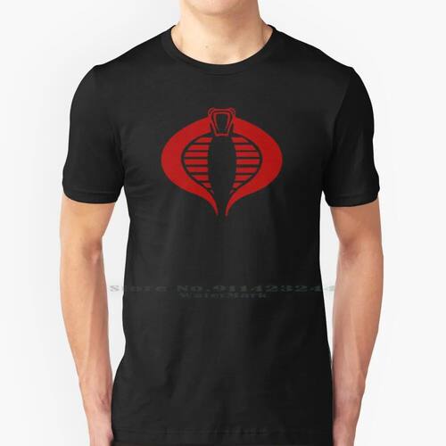 Gi Joe Enemy Logo 100% Cotton T Shirt Gijoes Gi Joes G I Joe