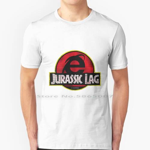 Lag 100% Cotton T Shirt Lag Explorer Tee Short Sleeve Long S