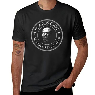 Plato's Cave Rescue Team - Philosophy Gift T-Shirt summer to