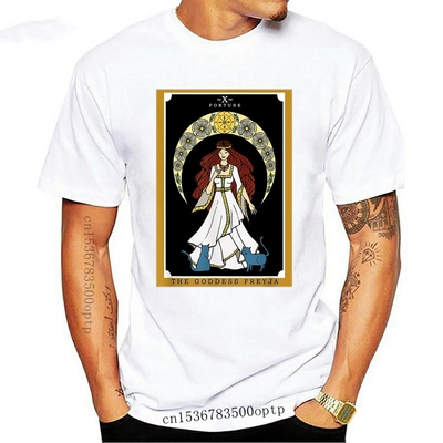 New Norse Pagan Wiccan Clothing Freyja Witch Tarot Card Shir
