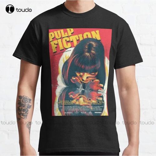 New Pulp Fiction Travolta Django Movies 90S Classic T-Shirt