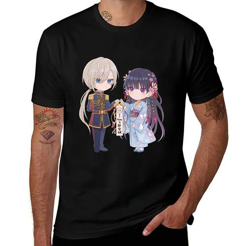 Kiyoka And Miyo T-Shirt Man t-shirt summer top clothes plain