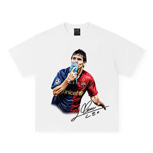 2025 Messi Messi Barcelona American Football Vintage Print L