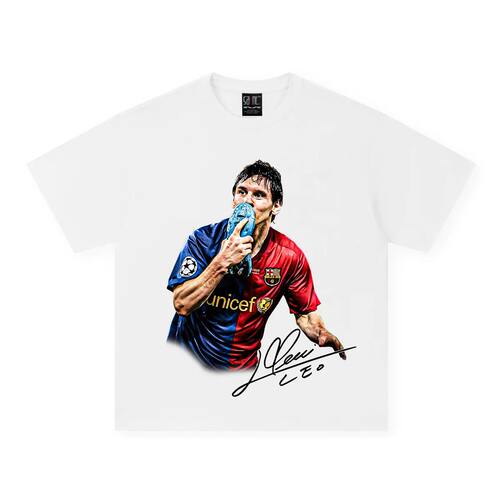 2025 Messi Messi Barcelona American Football Vintage Print L