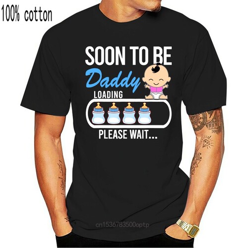 Promoted To Daddy Est 2020 - Soon to be Dad Husband Gift T-S