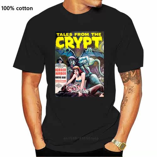 New Tales From The Crypt Horror Harbor Comic Book Tv Men'S T
