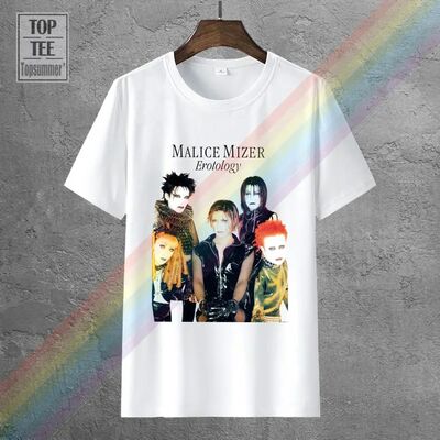 Malice Mizer Erotology Japanese Visual Kei Rock Band T Shirt