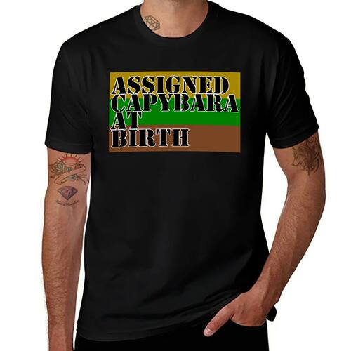 ACAB: Assigned Capybara At Birth T-Shirt anime shirt boys wh