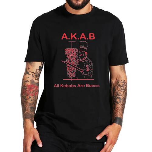 All Kebabs Are Buenos T Shirt With Spanish Funny Sarcastic A