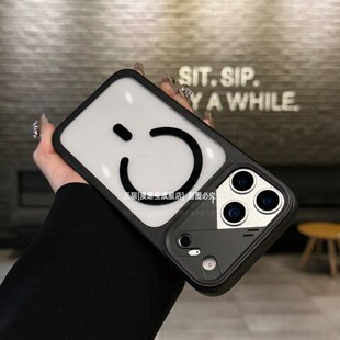 适用iPhone17手机壳Air苹果16promax磁吸充电15简约风ipone十六pr0透明外壳pmax高级感pormax小众2026新款ip