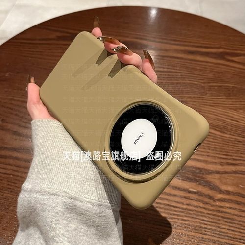 森系莫兰迪色半包硅胶防摔软壳