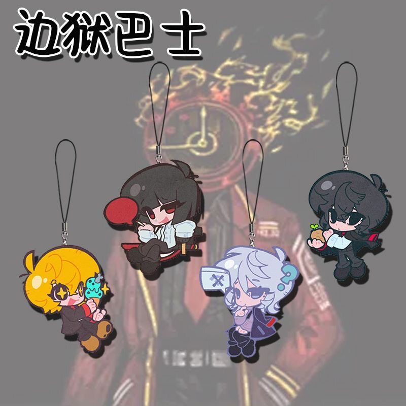 边狱巴士公司周边亚克力手机链图片