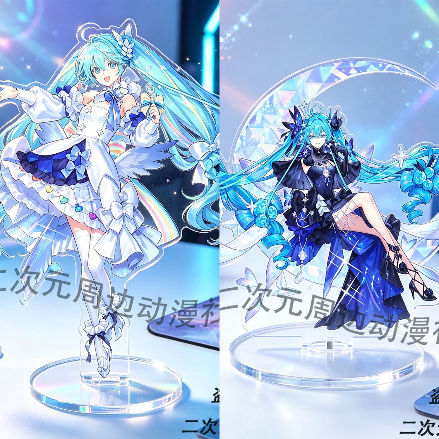 初音未来高颜值立牌桌面摆件