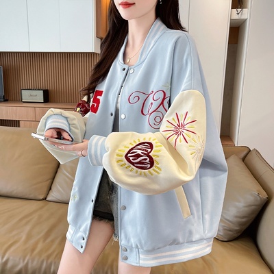 棒球服外套女2025新款秋季
