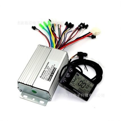 36V/48V/60V 500W 30A无刷直流电动滑板车无刷控制器S866显示器