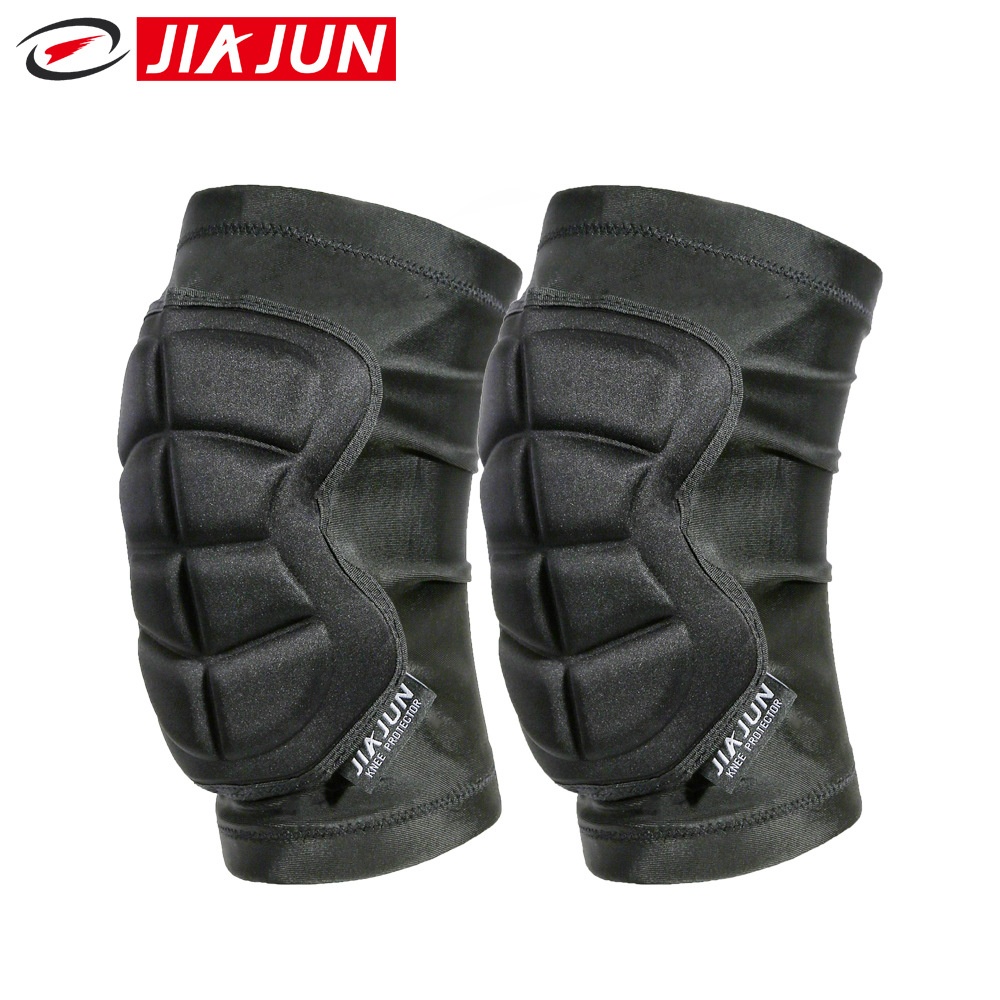 厂家排球防撞护具户外运动护腿滑雪轮滑骑行防摔海绵护膝批发减震