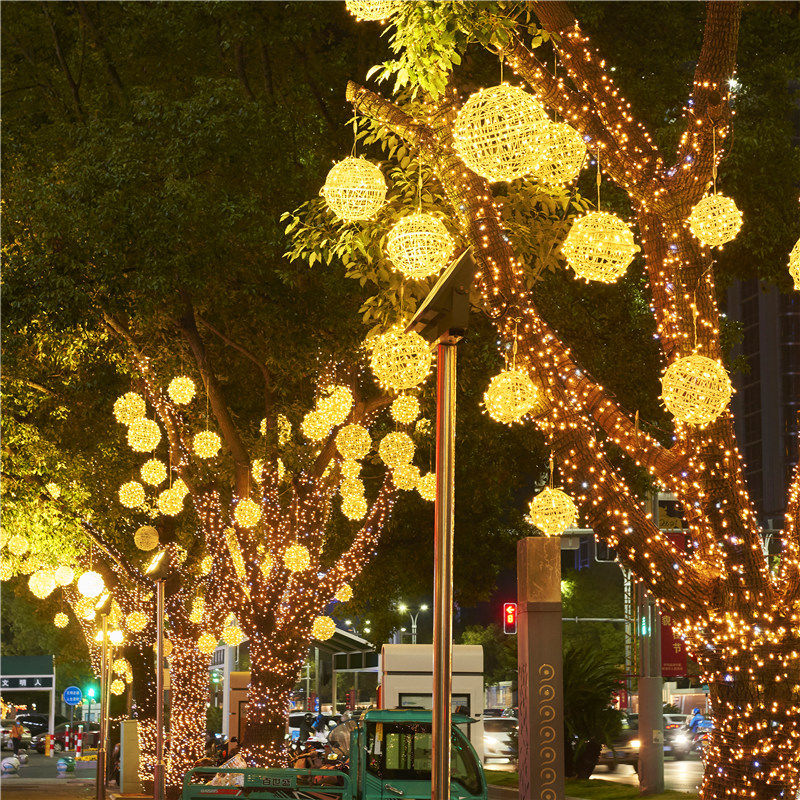 厂家批发LED藤球灯串满天星户外防水亮化工程挂树藤球圆球造型灯,家装灯饰光源,室内LED灯带,淘宝优惠券,粉丝福利购,淘宝优惠卷