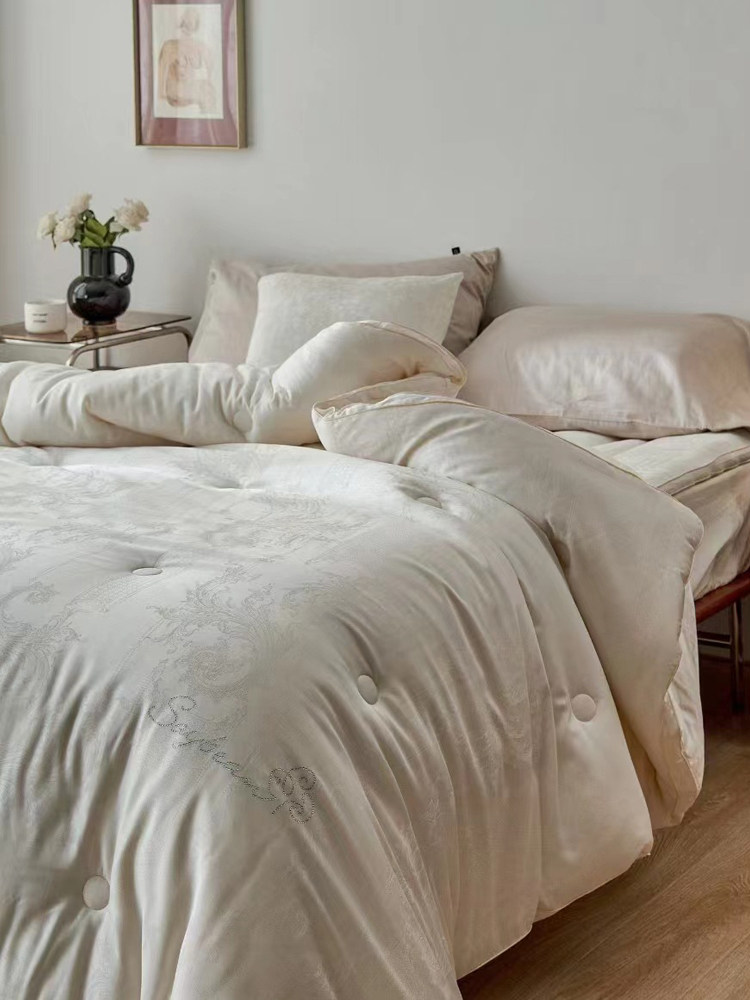 高端李官奇80支A类55%大豆蛋白纤维被芯春秋被子母被加厚冬被,床上用品,化纤被,淘宝优惠券,粉丝福利购,淘宝优惠卷