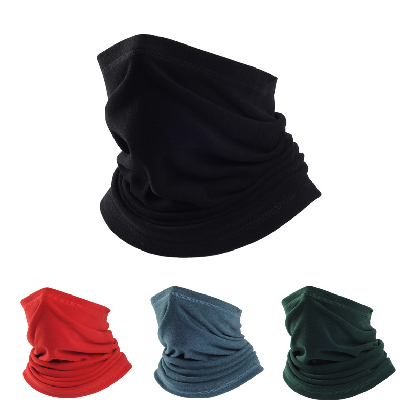Fleece Warm Winter Windproof Neck Tube Scarf for Men Women