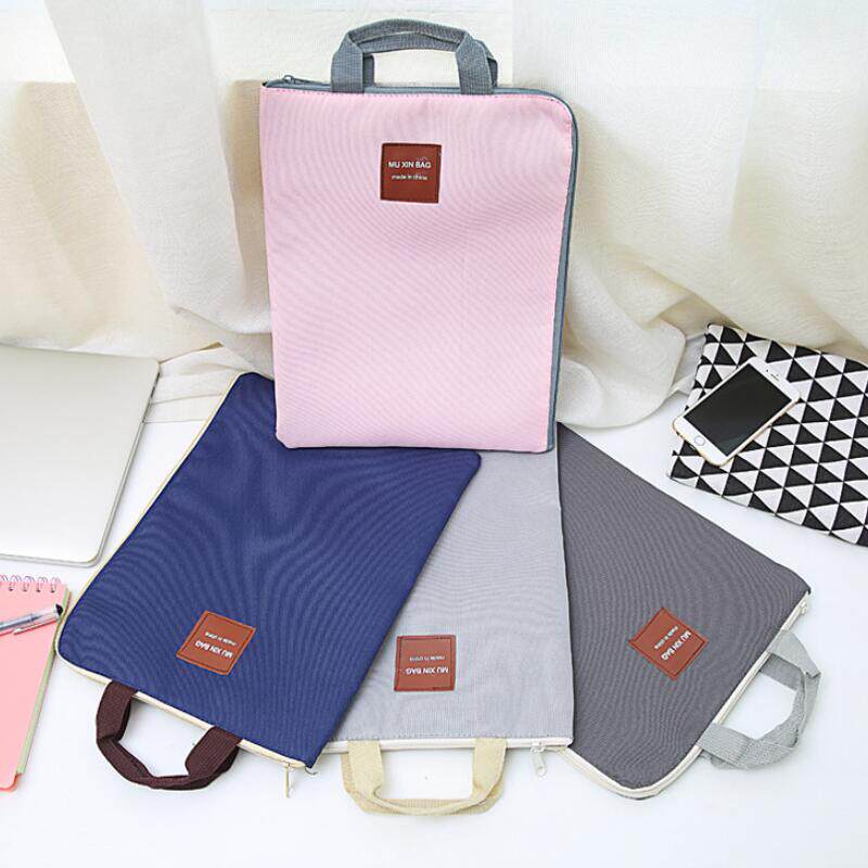 Large Canvas A File Folder Document Bag Business Briefcase