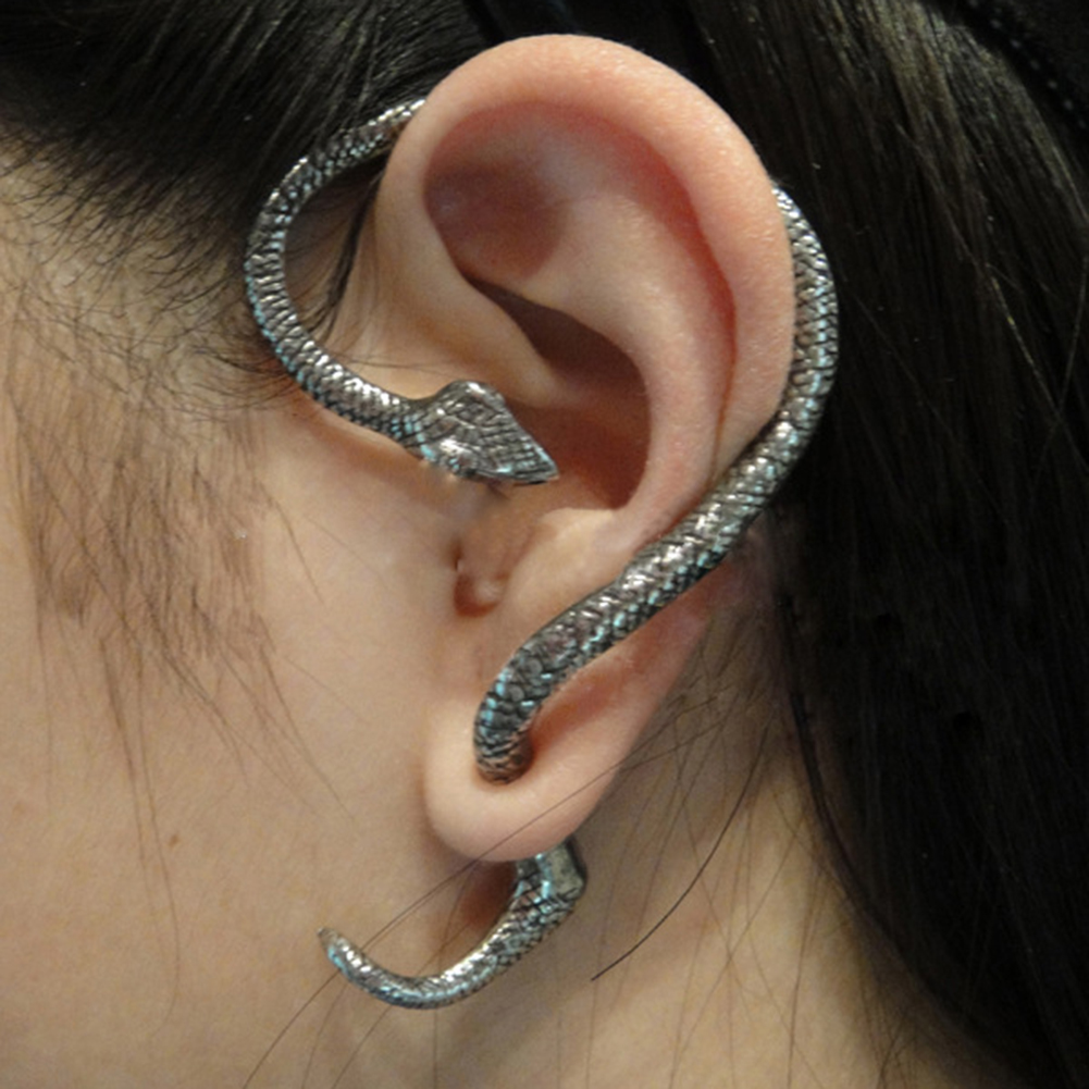 Pcs Retro Vintage Gothic Rock Punk Snake Shape Ear Cuff Ear
