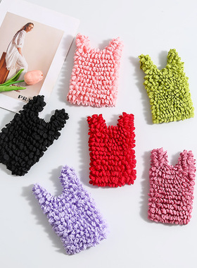Portable Foldable Tote Bag Magic Bubble Wrinkle Shopping Bag
