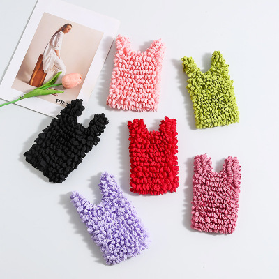 Portable Foldable Tote Bag Magic Bubble Wrinkle Shopping Bag