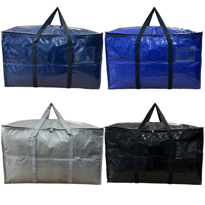 Oversized clothing storage bag Woven doggy bag Moving bag
