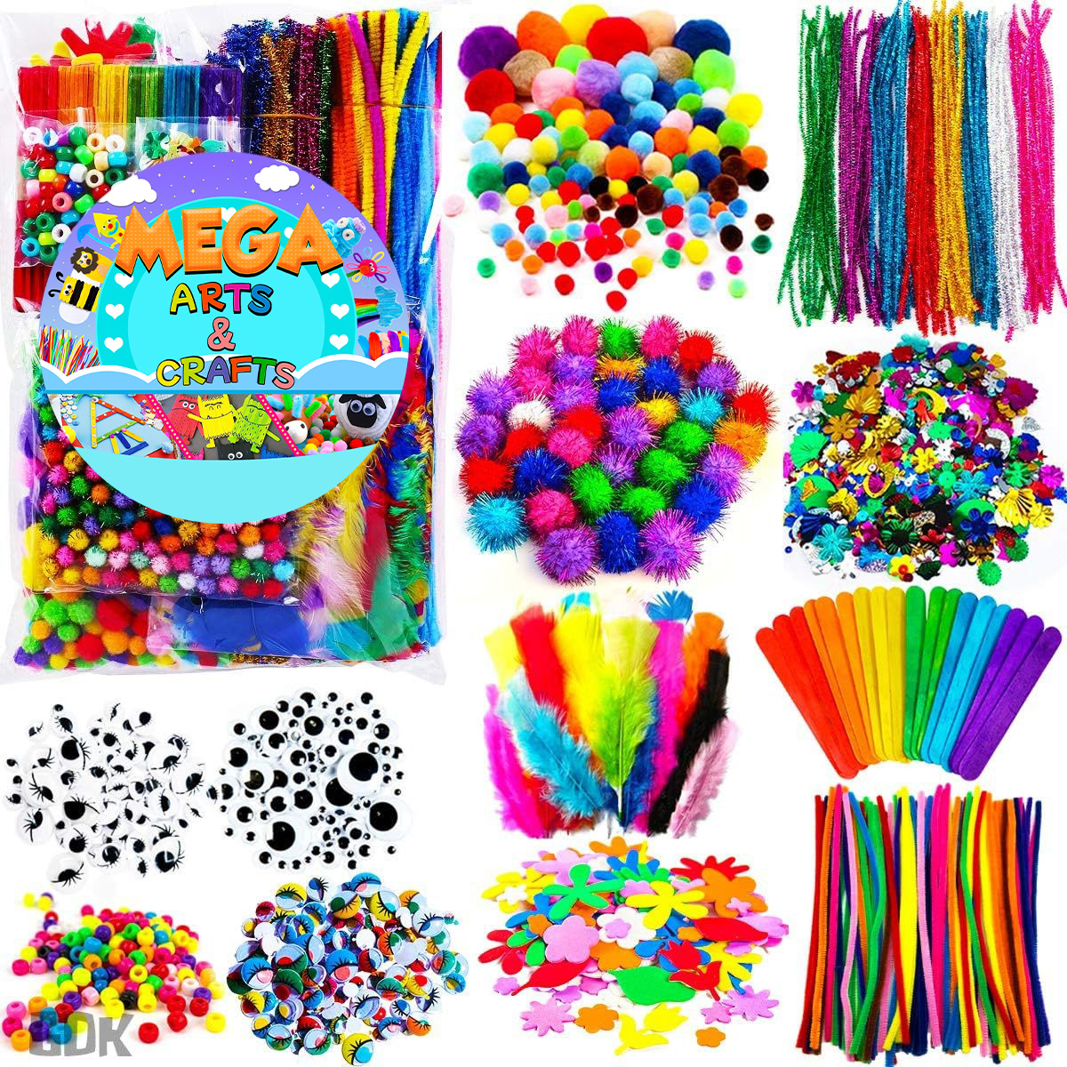 Early education toys, children's handmade puzzle toy materi