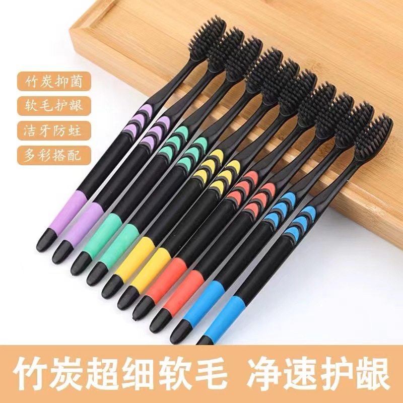 10 Pcs Family pack toothbrush, Toothbrush, Travel Carry