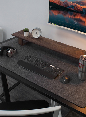 ool Felt Laptop Cushion Desk Non-slip Mat Gamer Mousepad Mat