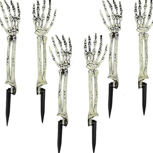 Halloween decoration - realistic hand bone skeleton Hallowee